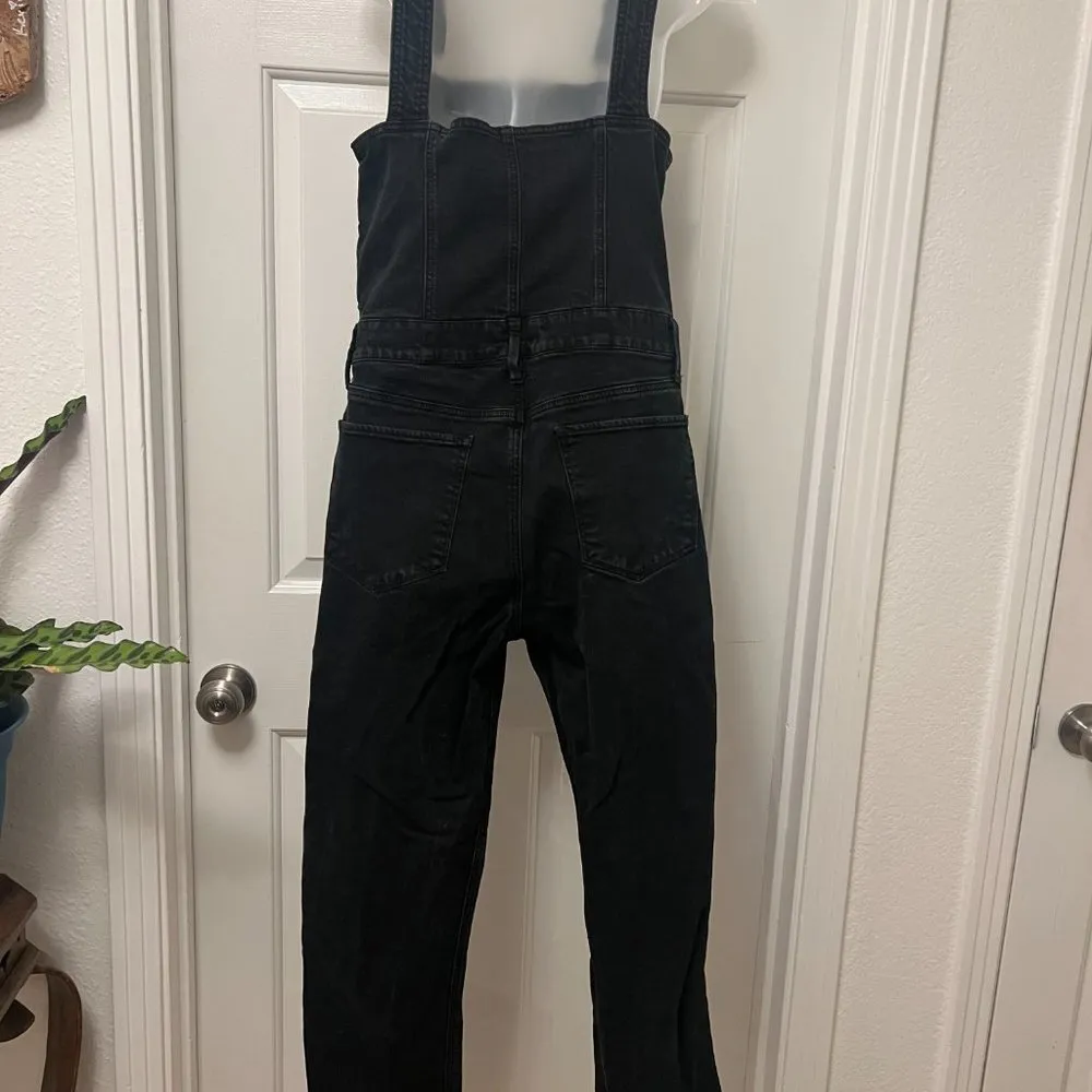 Lucky Brand Black Denim Overalls - Image 5