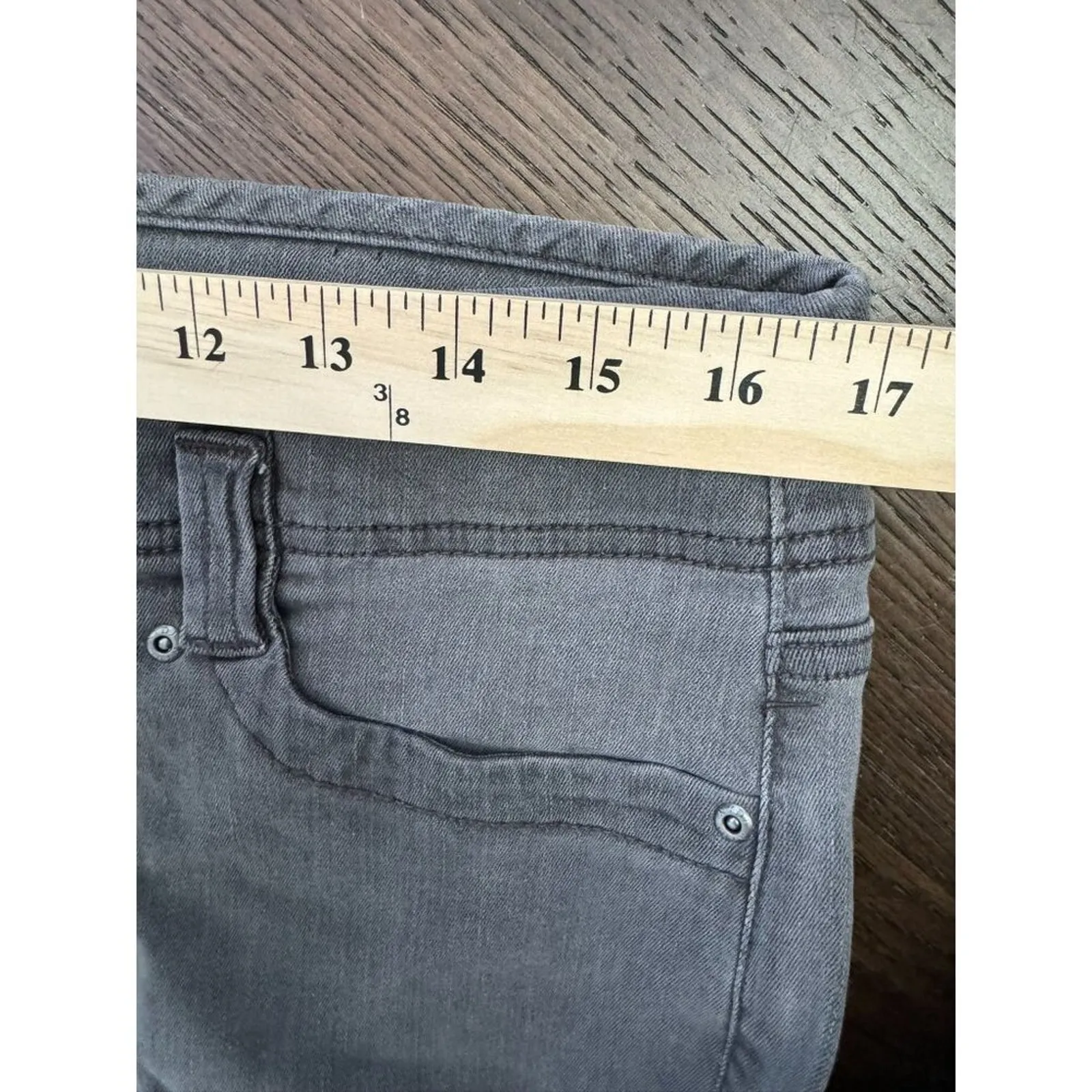 NYDJ Marilyn Straight Smokey Mountain Lift Tuck Size 14 - Image 6