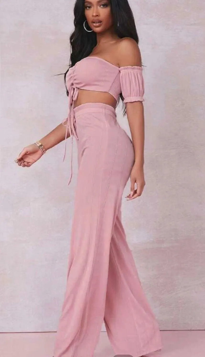 Pink Two Piece  Set - Image 3