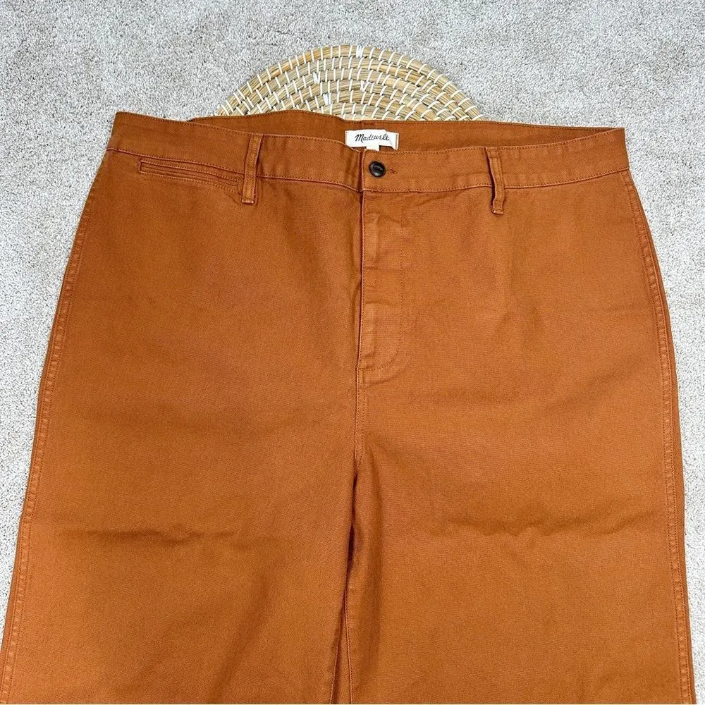 NWOT Madewell Slim Emmett Wide-Leg Crop Pants Plus Size 37P - Image 5