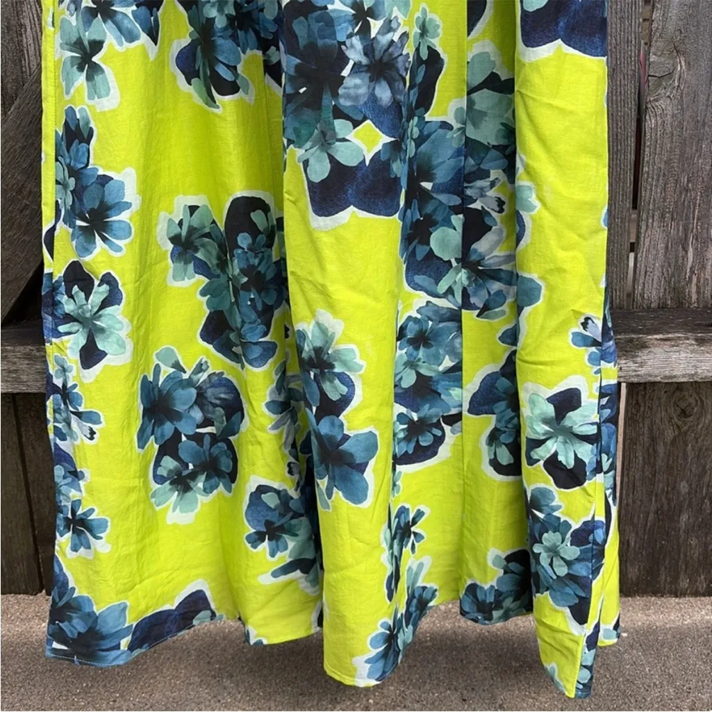 EUC Merlette Rossetti Print Floral Silk Blend
Maxi Dress Medium Retail $395.00 - Image 3