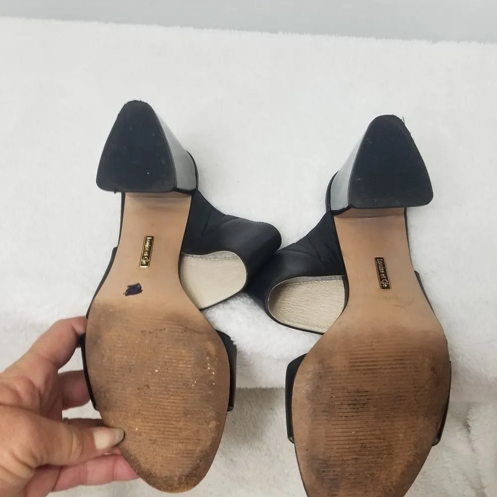 Louise et Cie heeled leather sandals - Image 5