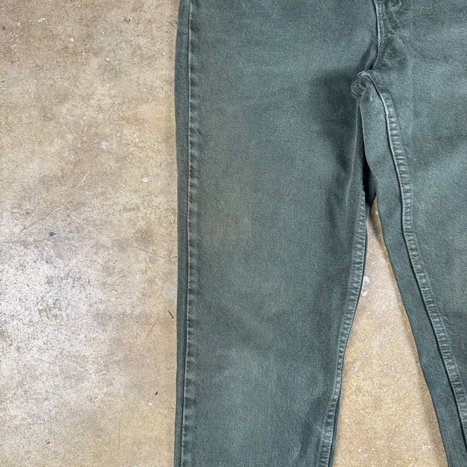 Vintage Levi’s 510 Women’s Jeans Green Slim‎ Fit High Rise Tapered Leg Sz 3 - Image 3