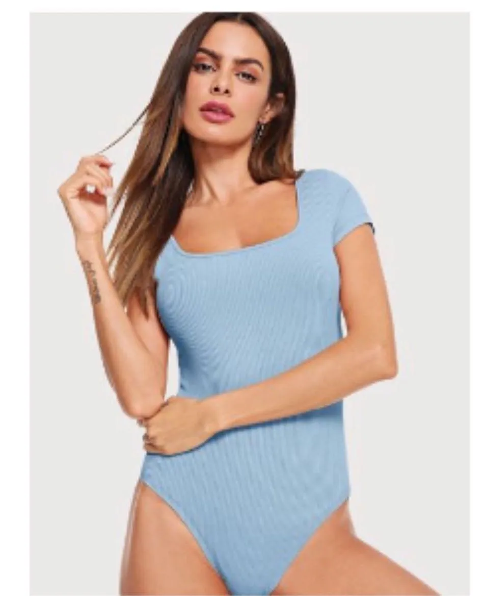 Baby Blue Body Suit  - Image 2