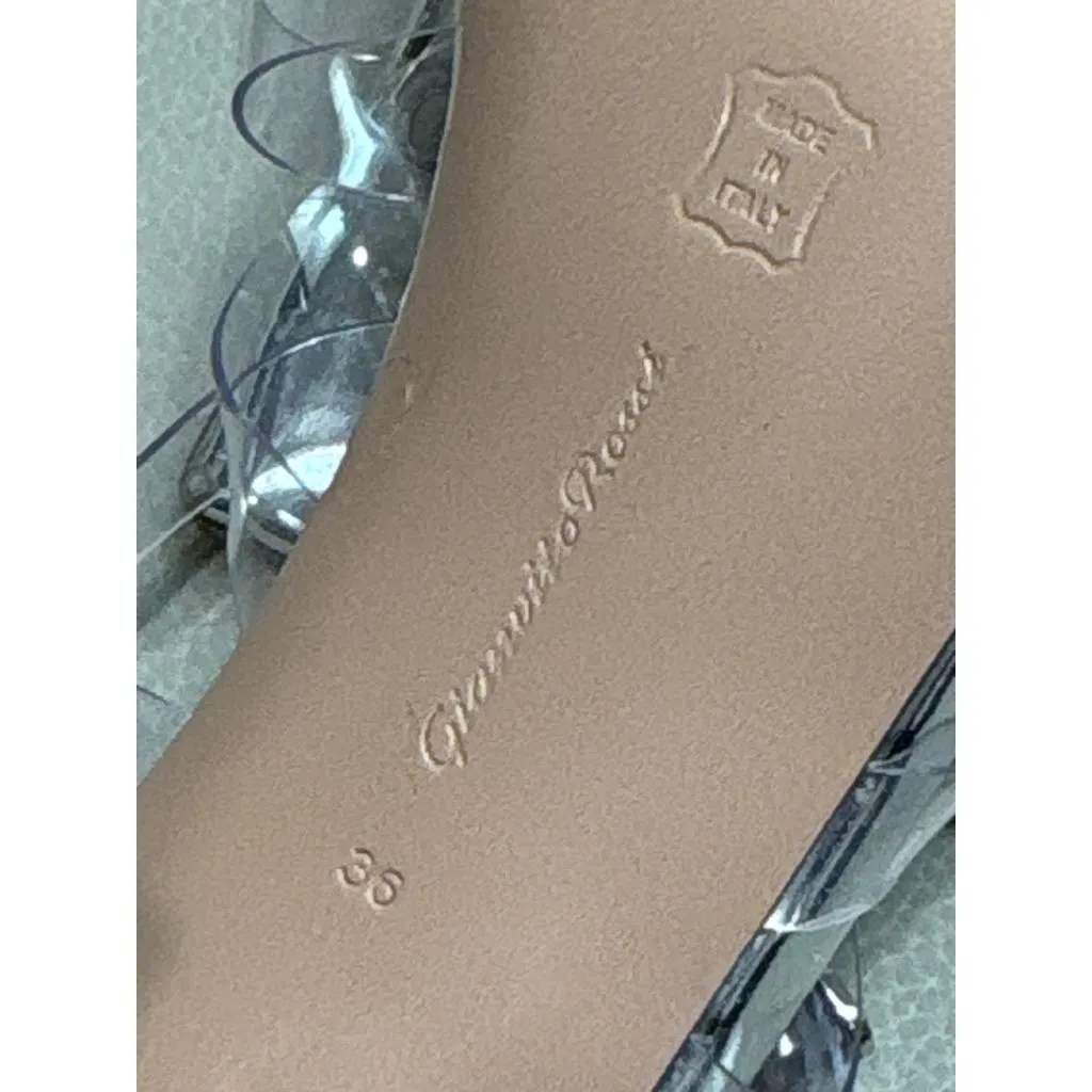 Gianvito Rossi Crystal Fever 85mm sandals in Transparent 36 Womens High Heels - Image 12