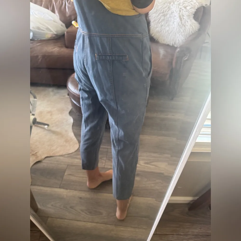 Handmade Casual Blue Denim Overalls one of a kind - Image 9