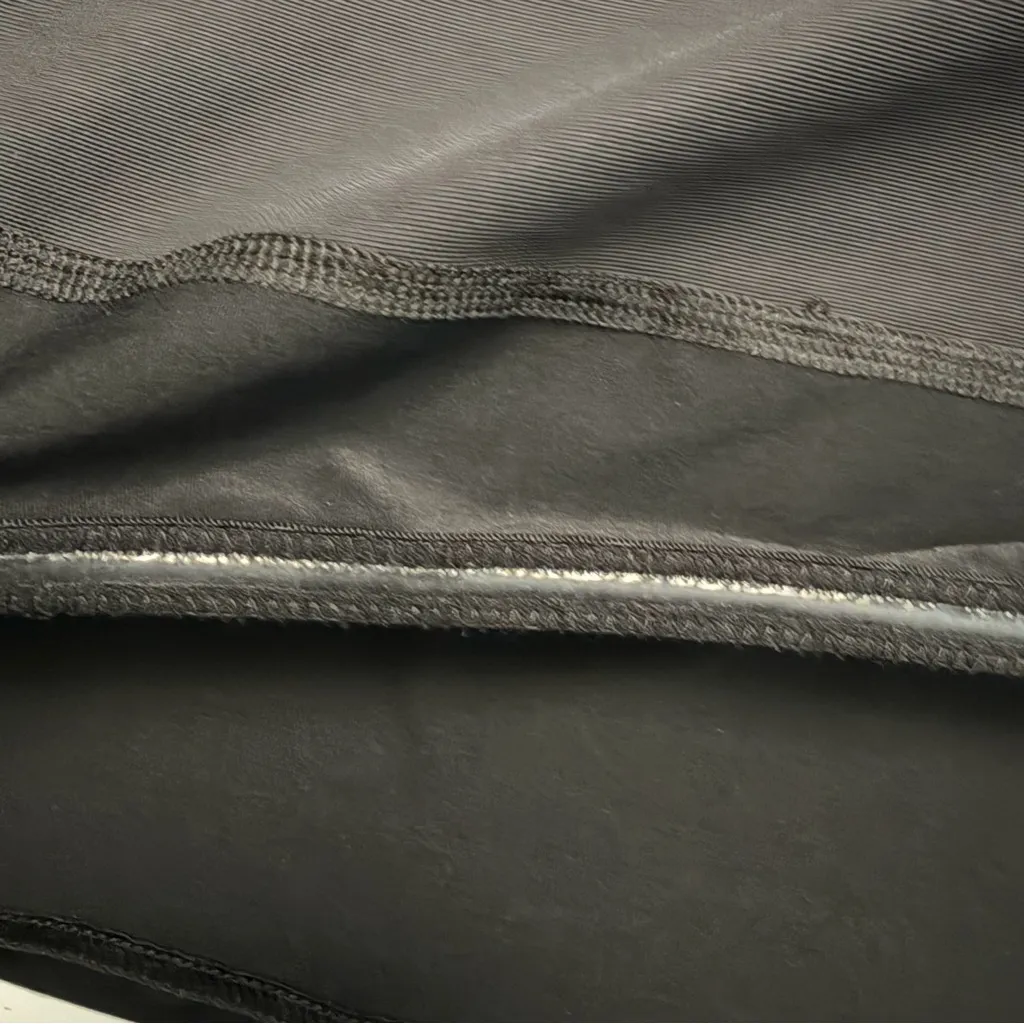 Lands End Tankini Swim Top Illusion Shelf Bra Light Padded Slimming Tech Black - Image 8