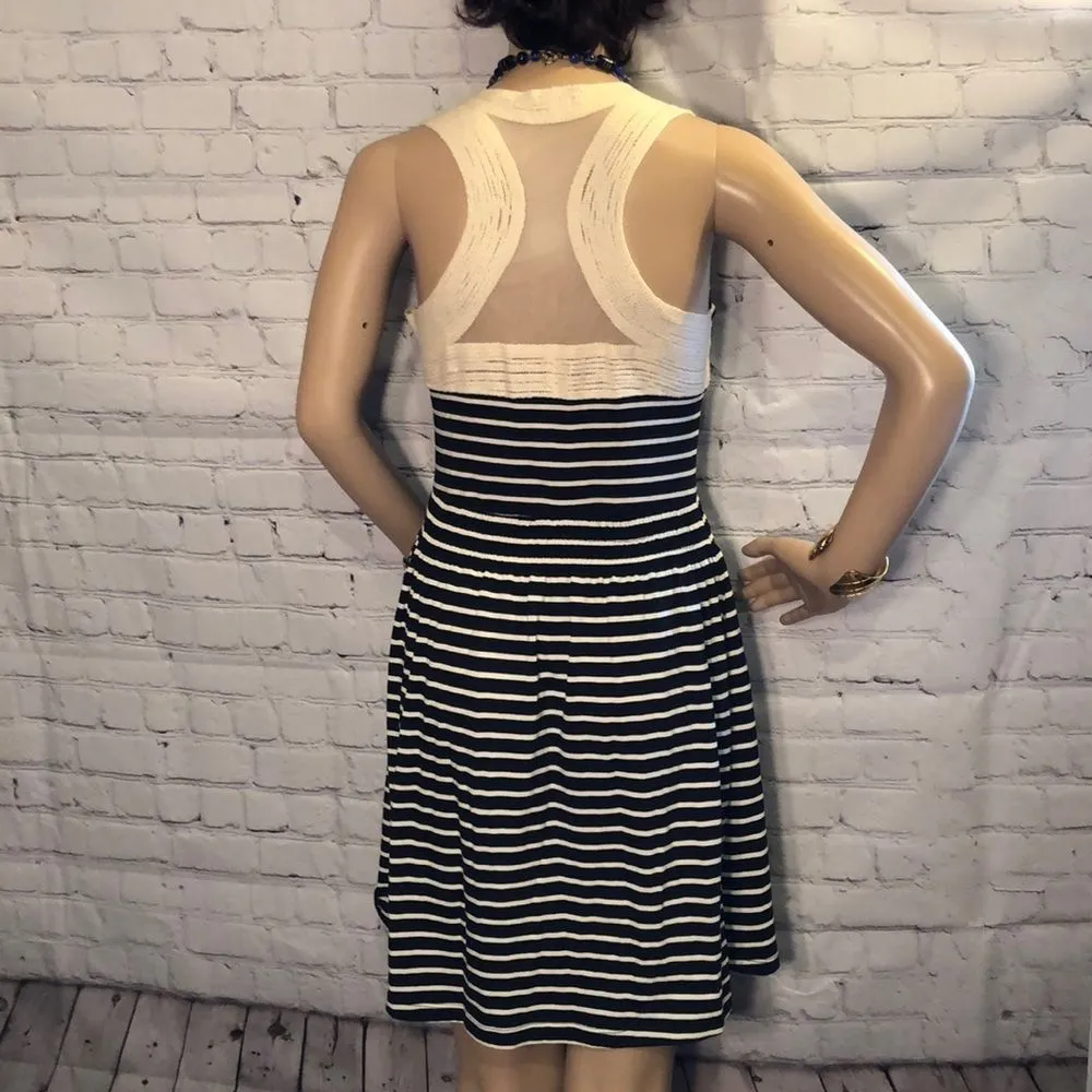 Charming Charlie Striped Dress Lace Panel … - Image 5