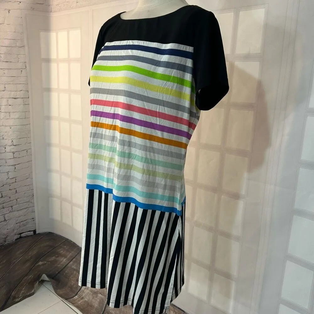 Simon Chang Multi Colored Striped t - Image 3