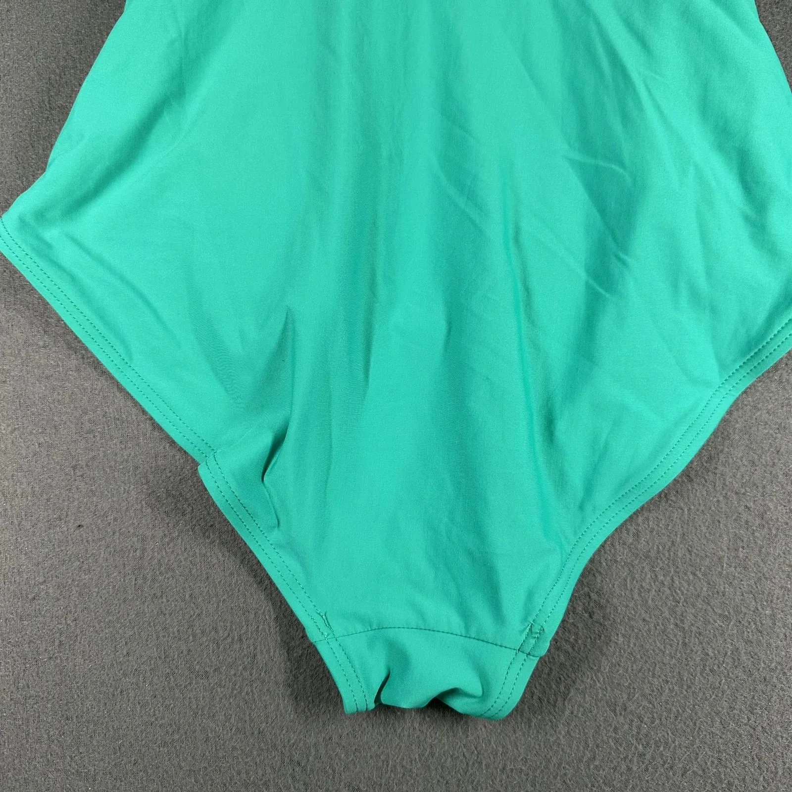 Calvin Klein Swimsuit Womens 12 Green One Piece Ruched Tank Padded Lined Stretch - Image 12