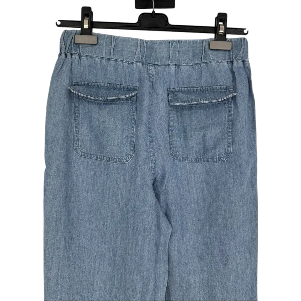 Rails Graham Chambray Pants in Medium Vintage Wash size XS Drawstring Elastic - Image 6