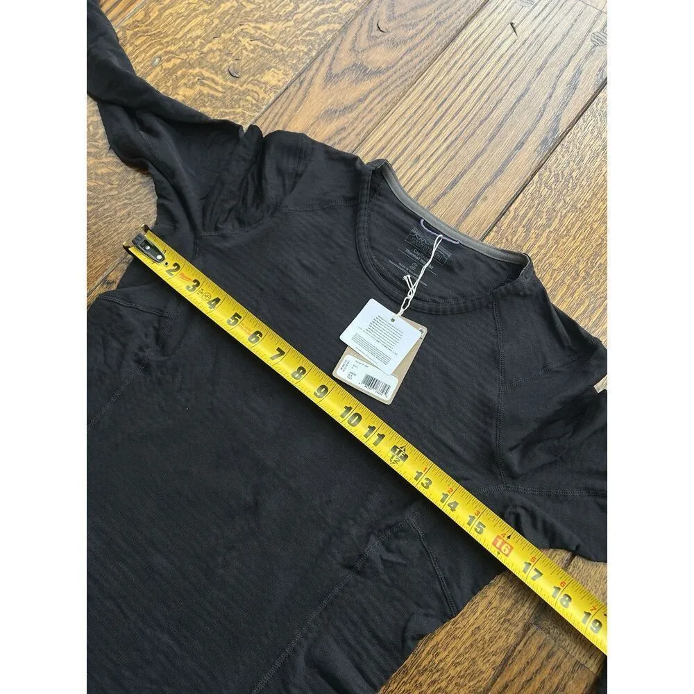 Patagonia Women’s Capilene Midweight Base Layer Crew Shirt Small Black NWT - Image 7
