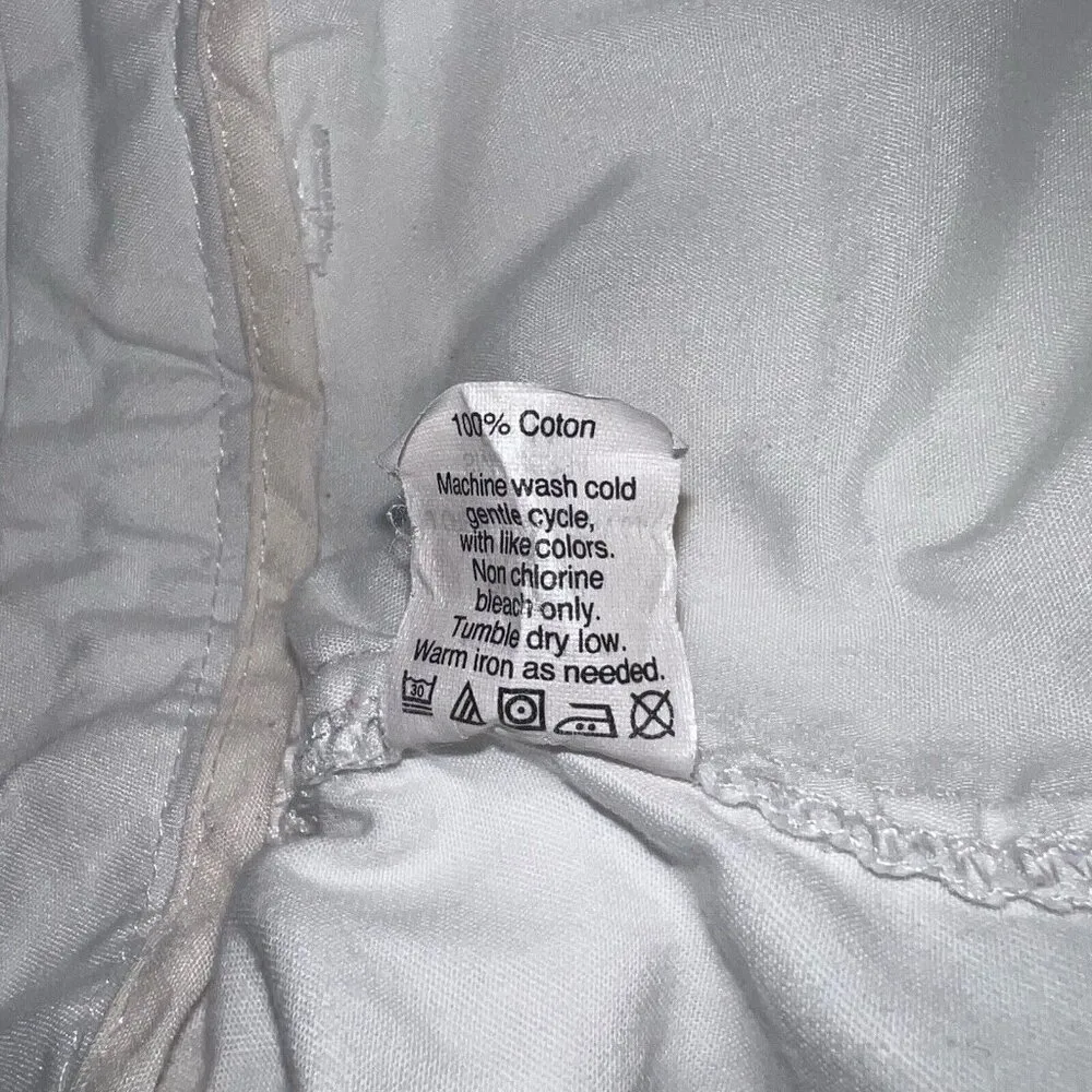 J.Crew  Shorts Womens 4 Chino Broken-in White Low Rise Casual Preppy Cotton - Image 7