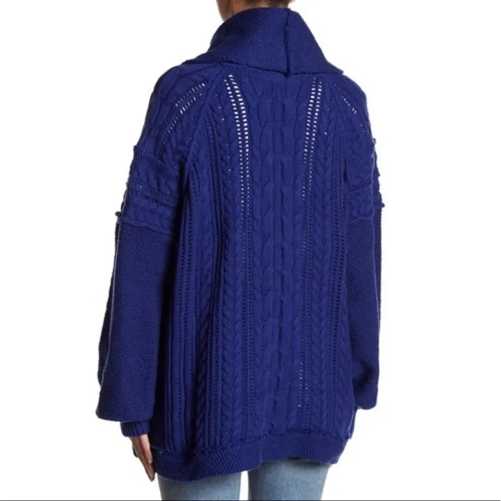 NWT Free People Quarter Zip Knit Pullover XS extra small - Image 2