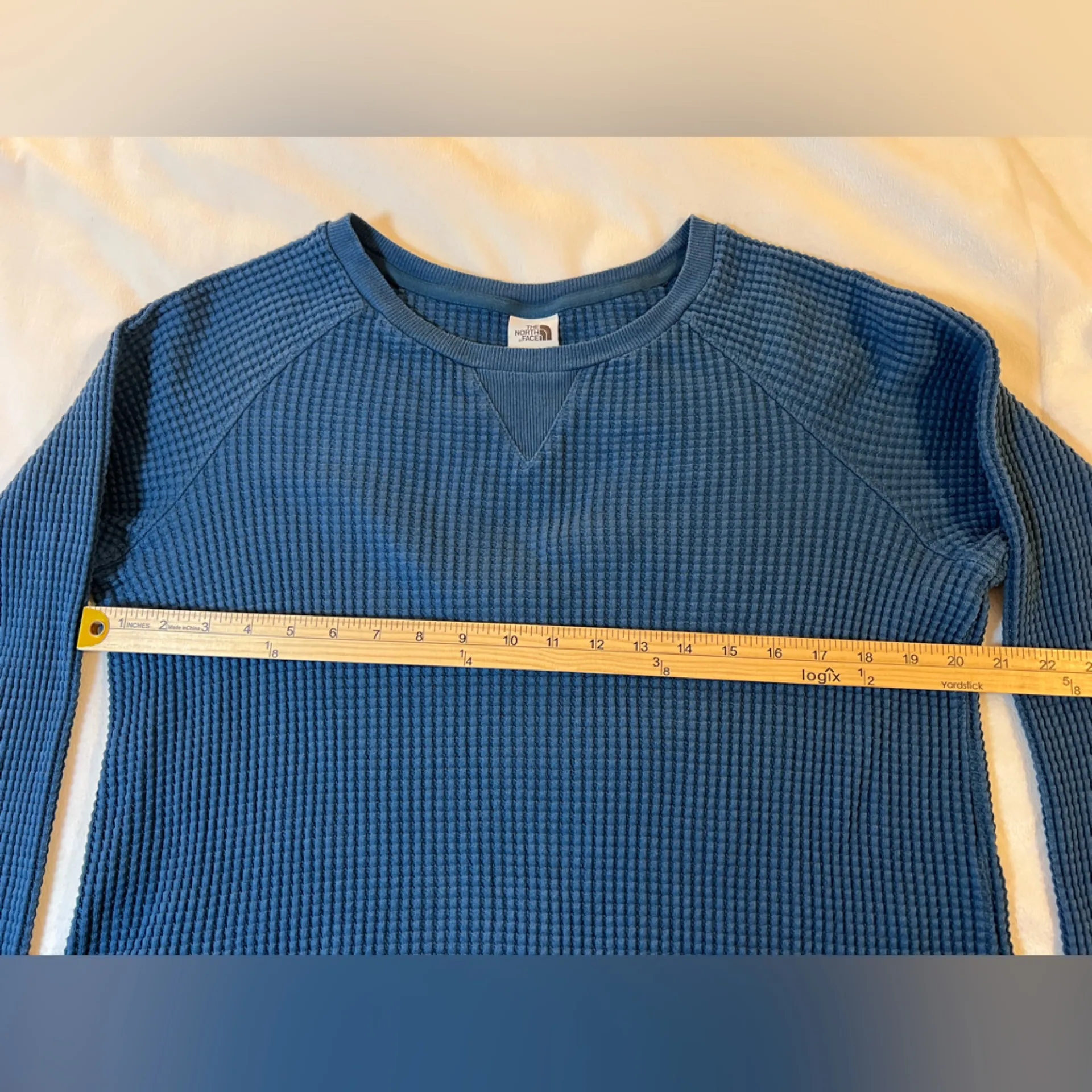 The North Face Teal Women's‎ Knit Top Size Large - Image 3