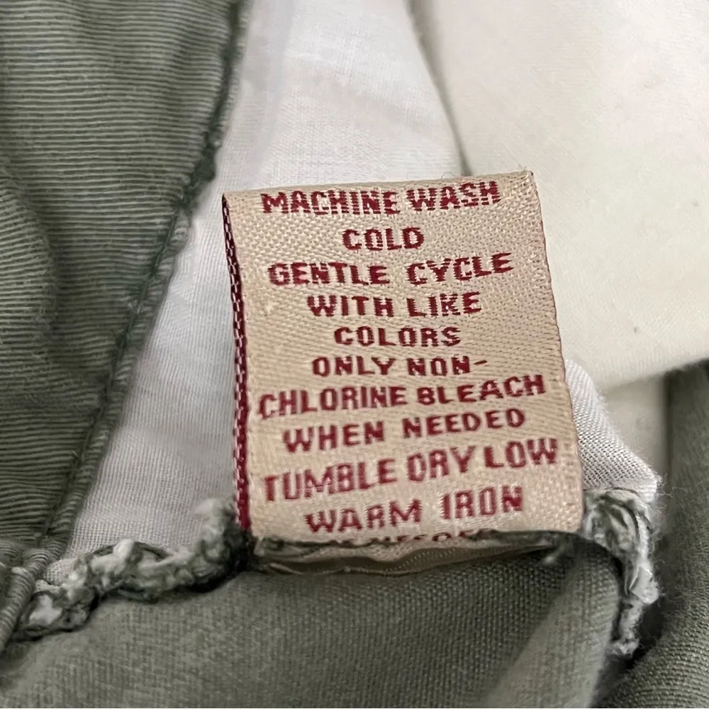 Vintage Retro Y2k Green Straight Leg Khaki Pants Preppy Coastal Beach Busines 12 - Image 5