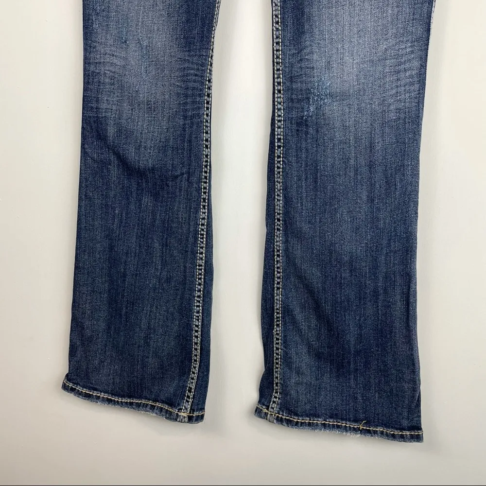 Silver Jeans Suki Surplus Bootcut Jeans Embroidered Stitching - Image 6