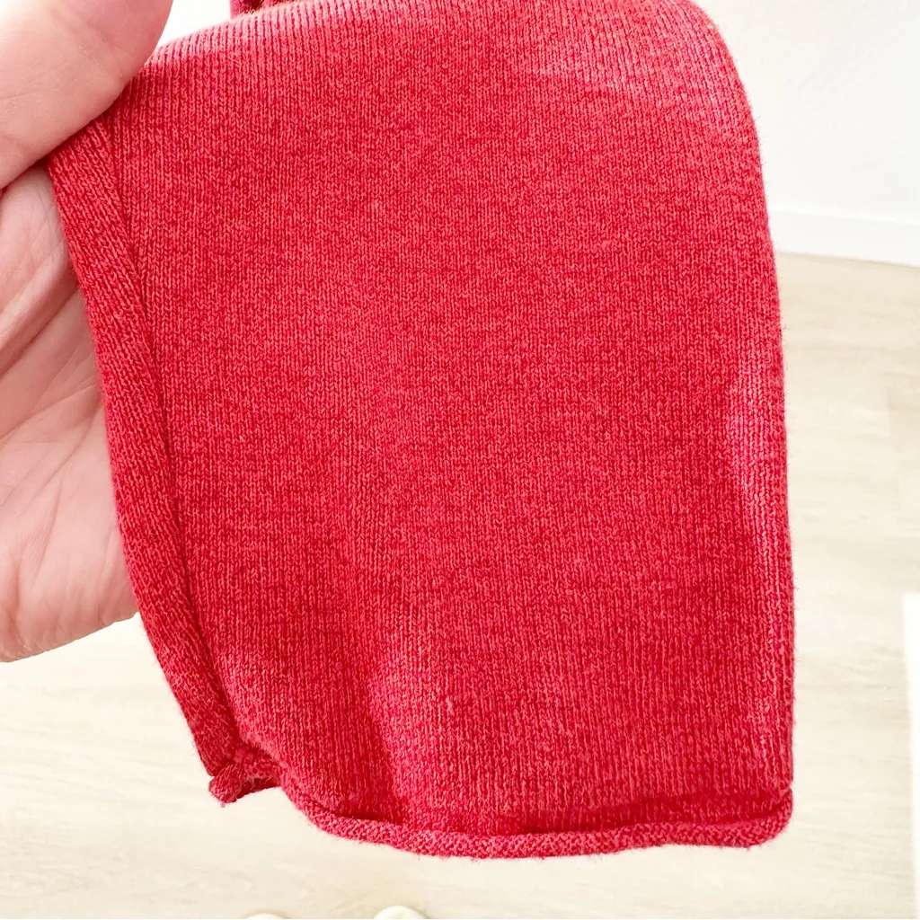 NIC+ZOE New Wave Colorblock Wrap Top – Red/Black, Size M - Image 11