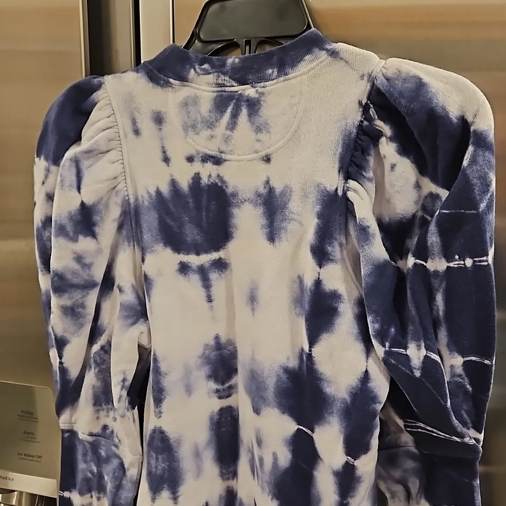 💕ULLA JOHNSON💕 Philo Pullover Sweater ~ Indigo Blue Tie Dye Size P = 00-0 - Image 13