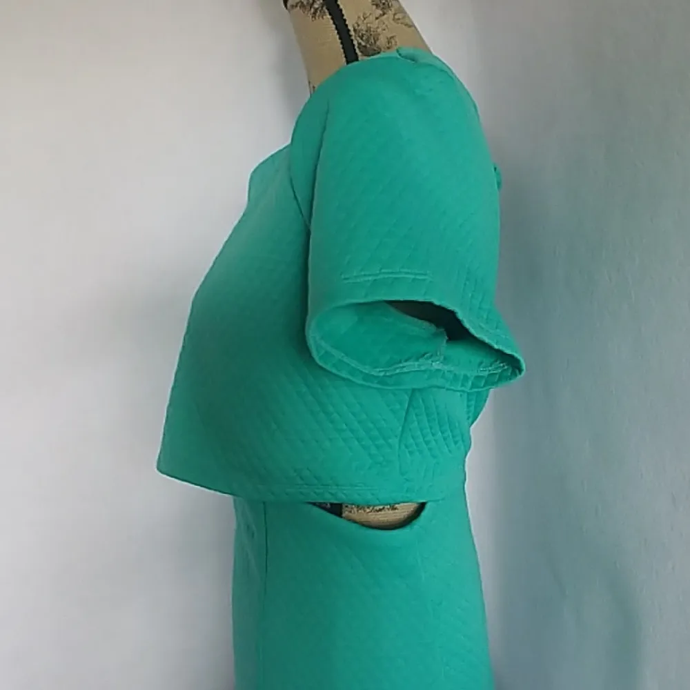 S.H.E. Soul Harmony Energy Green Cut Out Sides Dress Size XL - Image 4