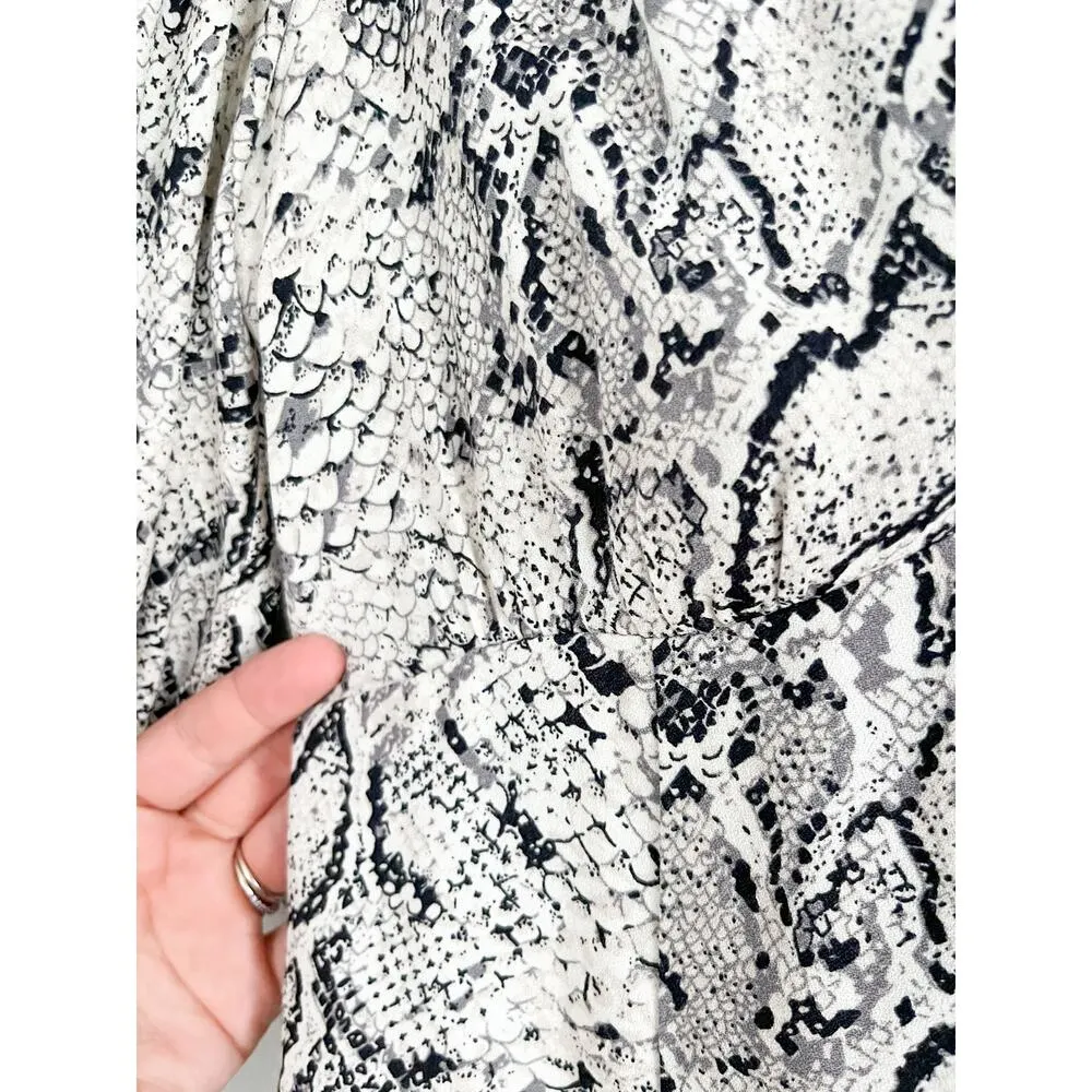 Reformation | Eliana Top in Rattlesnake | Sz XS - Image 5