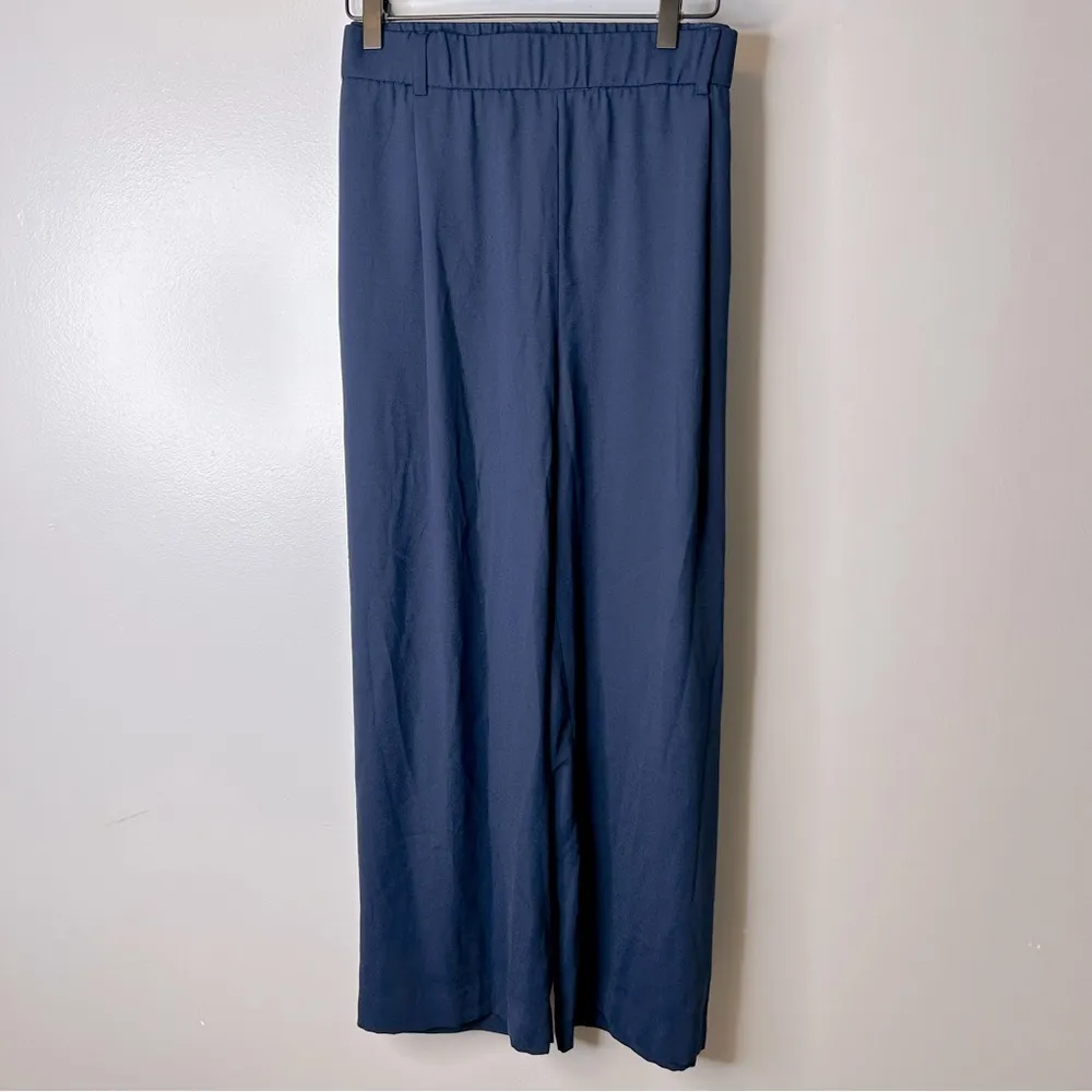 Halogen Women's Wide Leg Blue Crop Pants Size XL NWT - Image 4