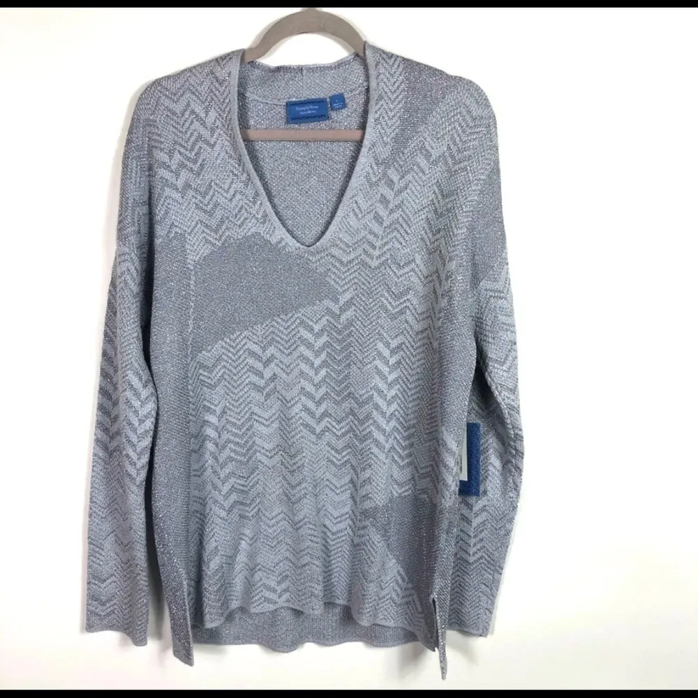 Simply Vera wang‎ sparkly sweater - Image 6