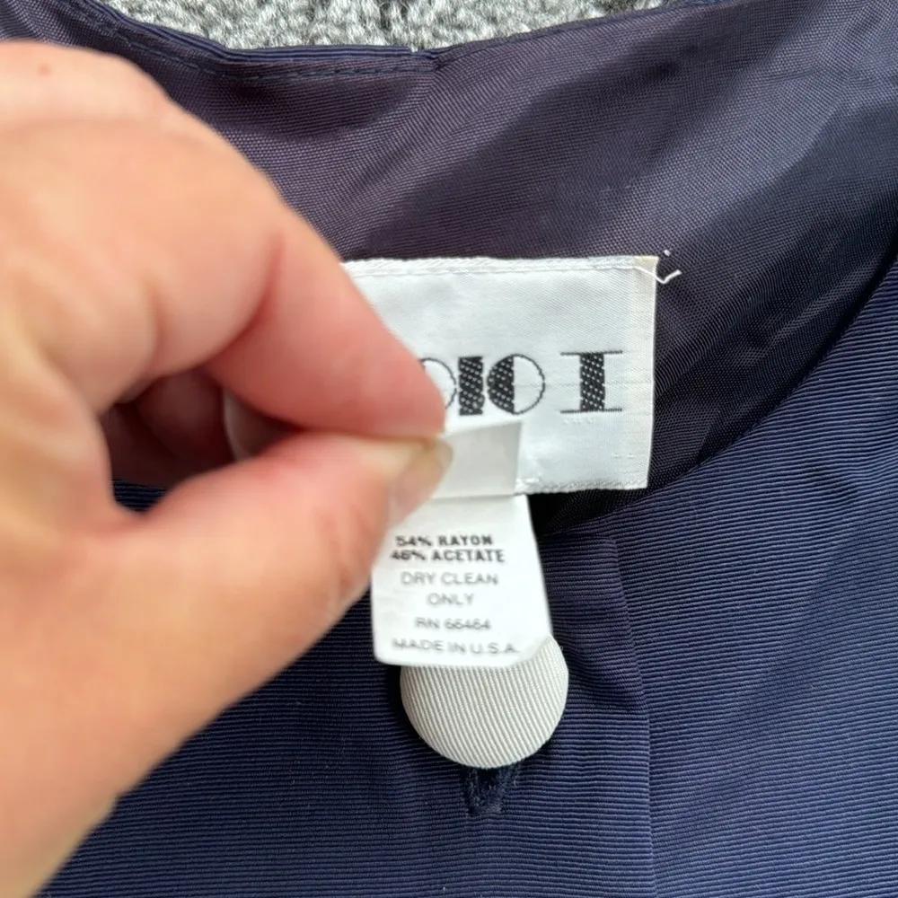 Vintage Studio I Nautical Blazer & Pants Set Navy White 16 - Image 5