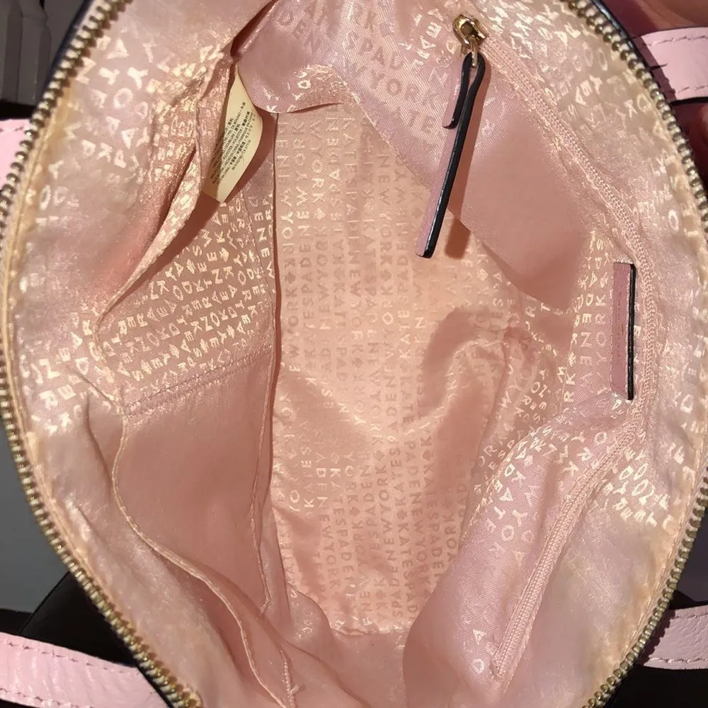 KATE SPADE Pink GRAND STREET RACHELLE Top Handle Tote Crossbody Shoulder Bag - Image 14