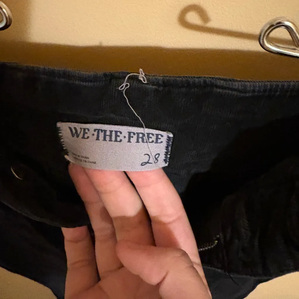 Free People Jayde Cord Flared Pants in Beluga - Image 3