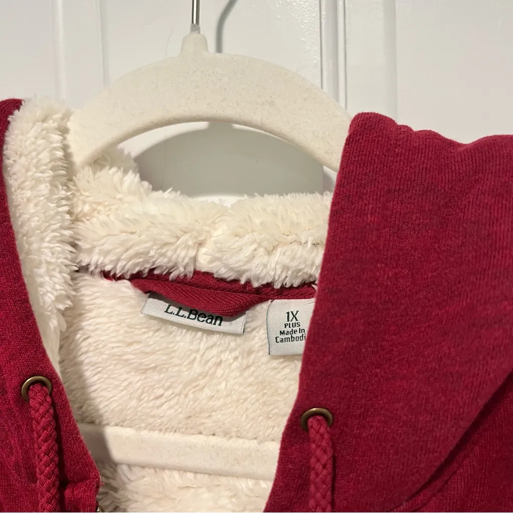 LL Bean 1912 Sweatshirt Sherpa - Image 3