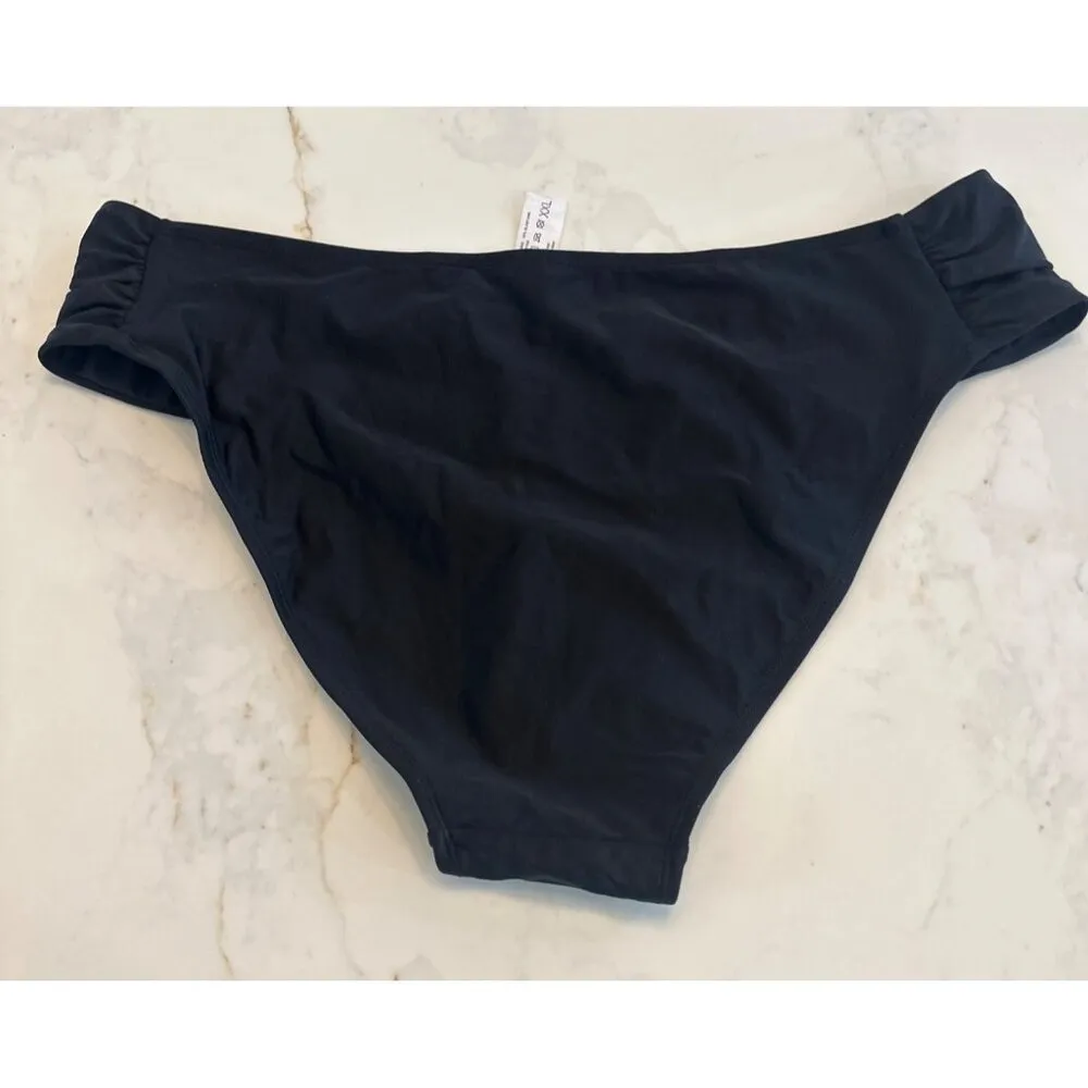 BIKINX‎ Tankini Bathing Suit, Tummy Control, Size XXL Black - Image 6