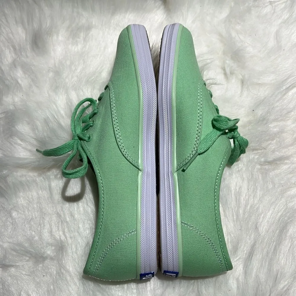 Keds Champion Originals Sneakers Lime Green / White WF534828 Size 7.5.  B76 - Image 7