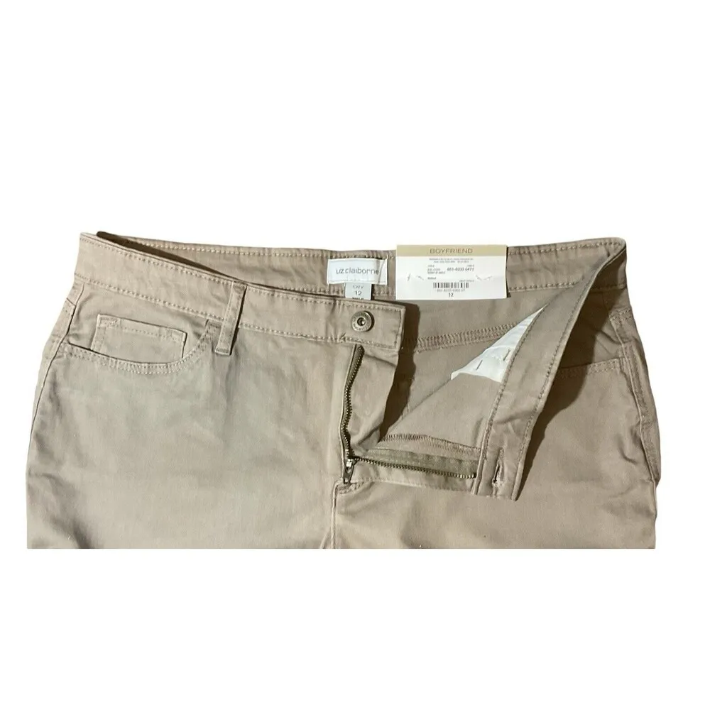 Liz Claiborne Women's Boyfriend Skinny Pants Size 12 - Image 4