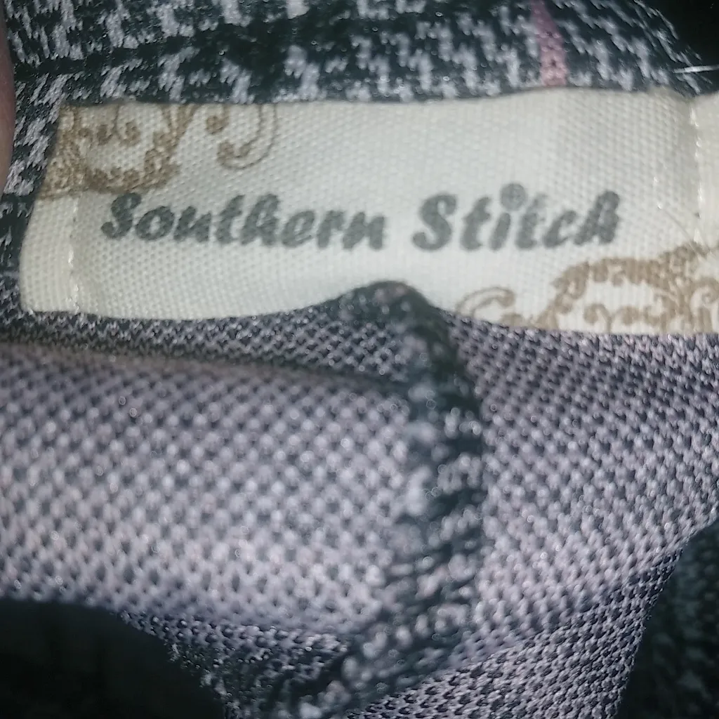 Southern Stitch XXL Houndstooth Plaid Pants - Image 6