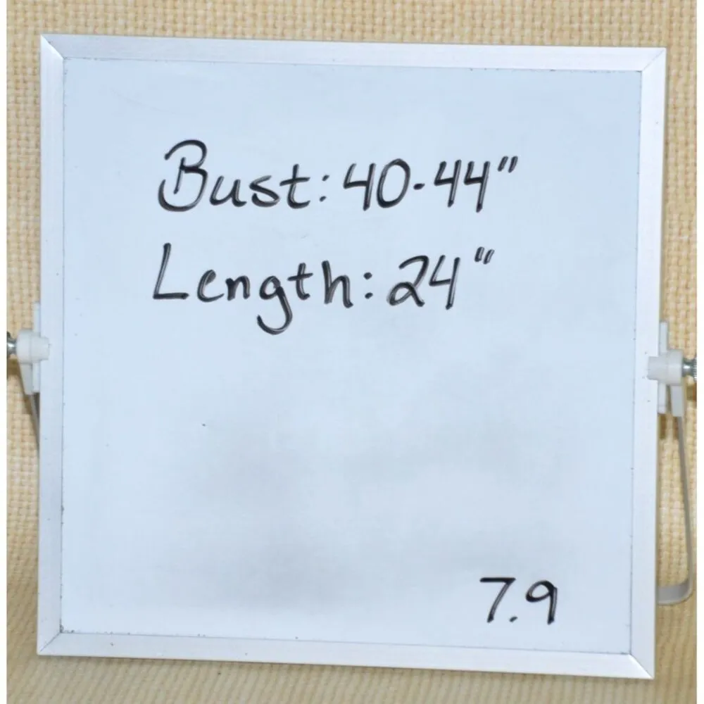 Ann Taylor Ladies Blue Velvet Rust Leaf Pattern Short Sleeve Blouse M Slit Casua - Image 10