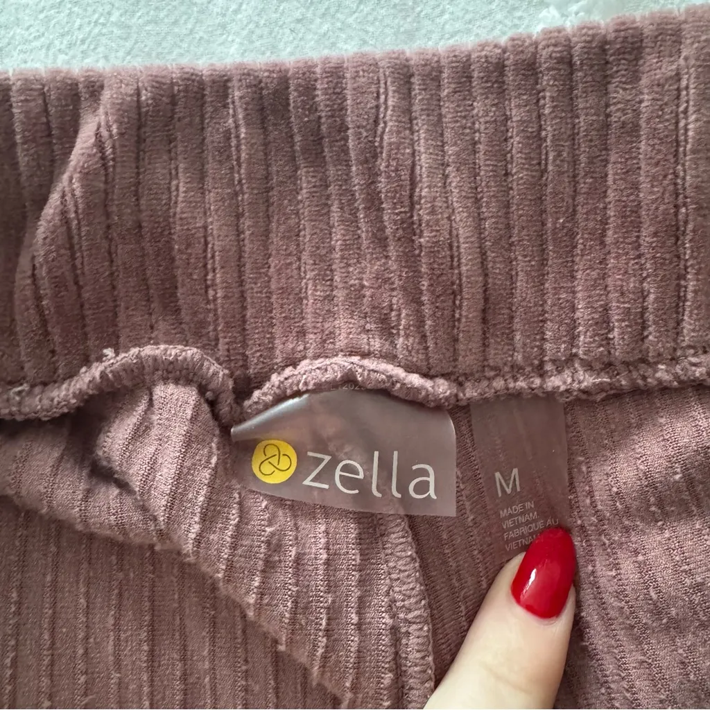 Zella Plush Corduroy Ribbed Jogger - Image 4