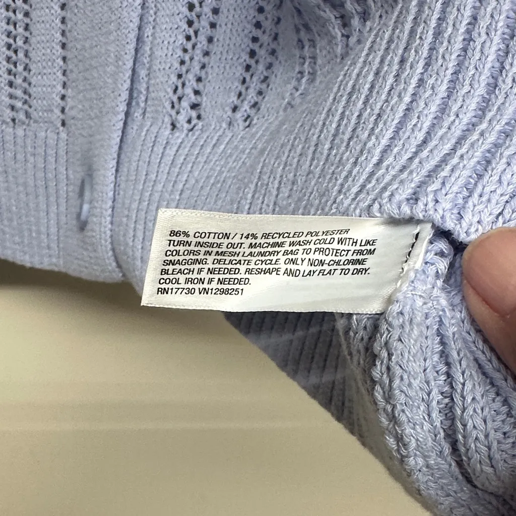a new day Light Blue Knit Cardigan - Image 8