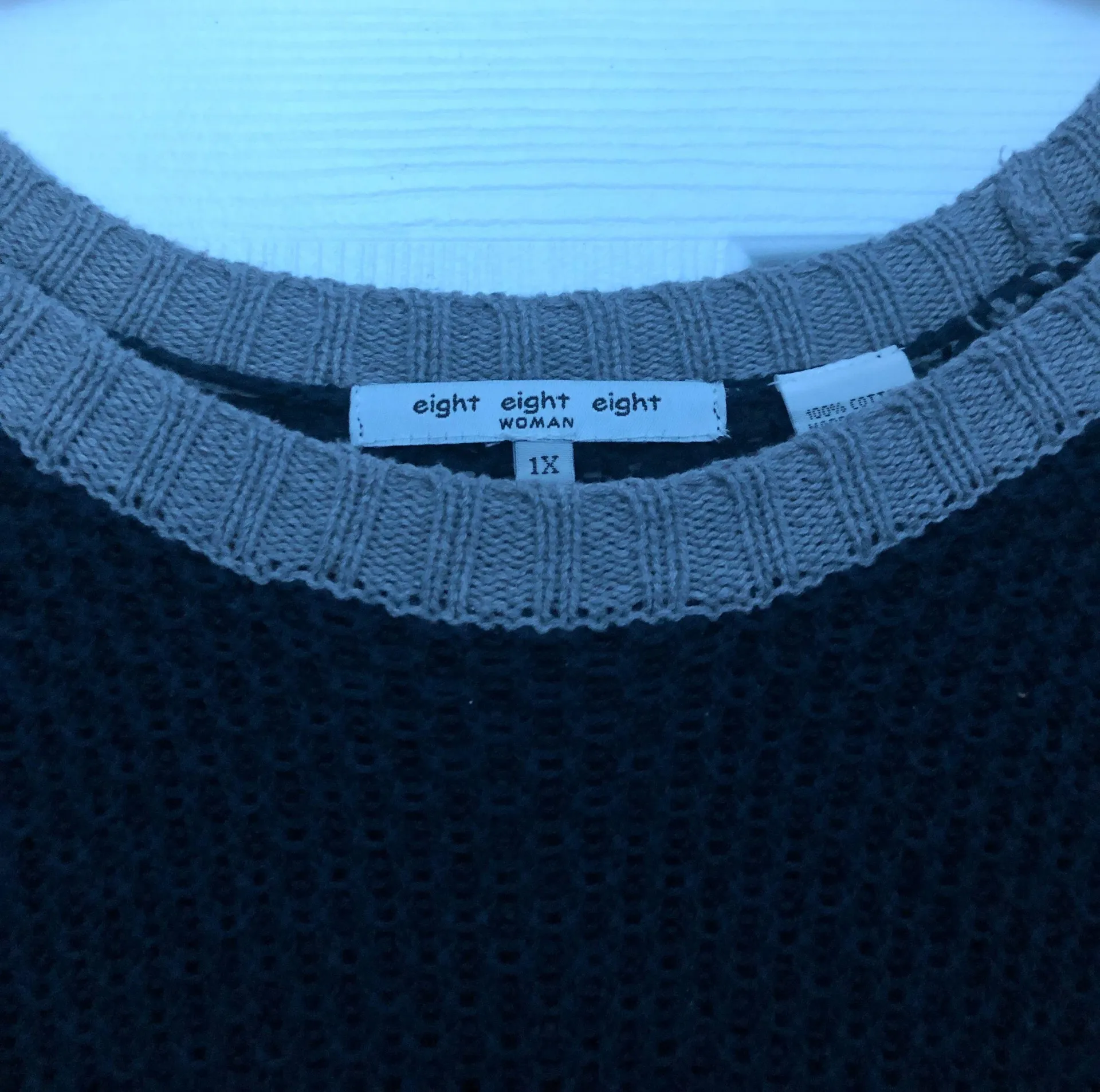 Tri Colored Knit Sweater - Image 3