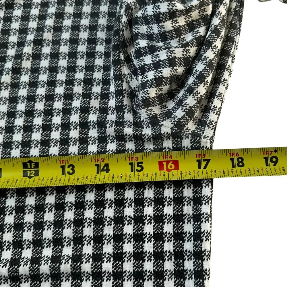 Talbots Gray/White Therma Warmth Turtleneck Shirt Women Size XS | 49-51 - Image 5