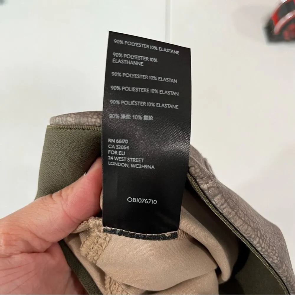 By Anthropologie The Essential Skinny Ankle Crocodile Pant Women’s Sz 29 - Image 7