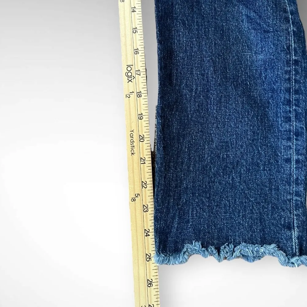 LEVI'S Women's Wedgie Straight Button Fly Jeans With Raw Hem Size 27 | EUC - Image 15