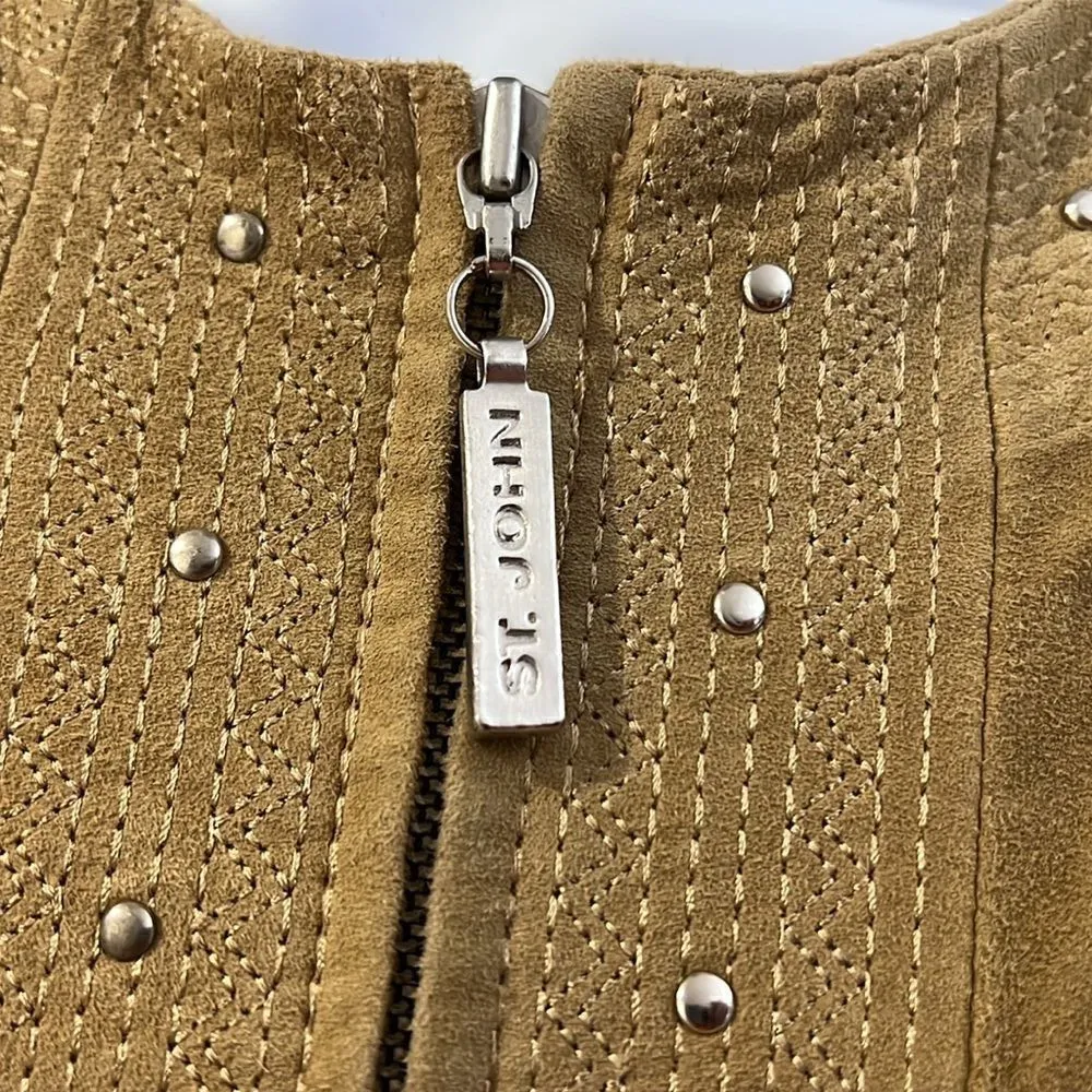 St. John sports leather jacket - Image 2