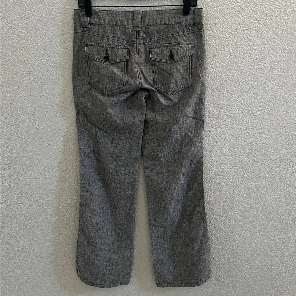 Anthropologie Daughters of the Liberation Linen Blend Straight Leg Pants SZ 0 - Image 5