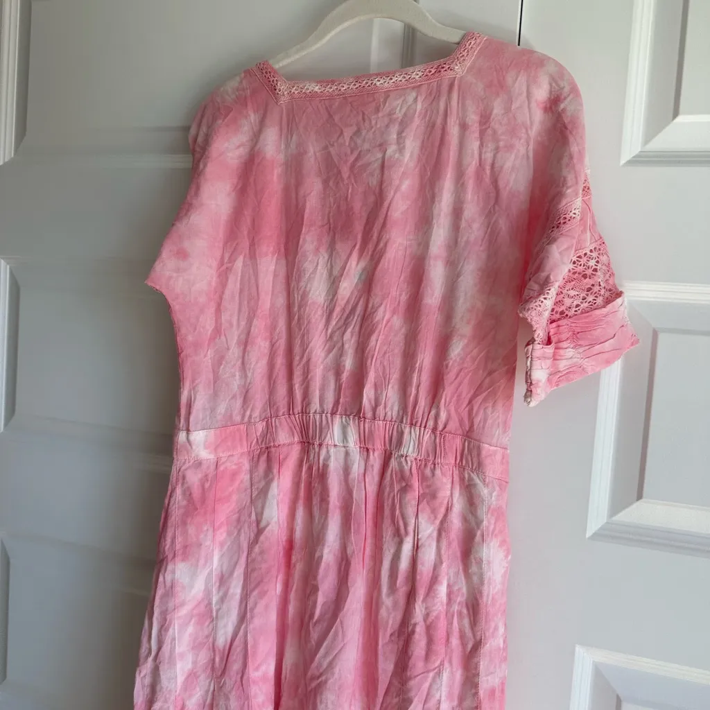 LoveShackFancy Edie‎ Maxi Dress Pink NWT Small - Image 12
