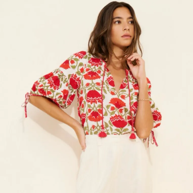 SAYLOR Yolie Colorblock Top - Image 4