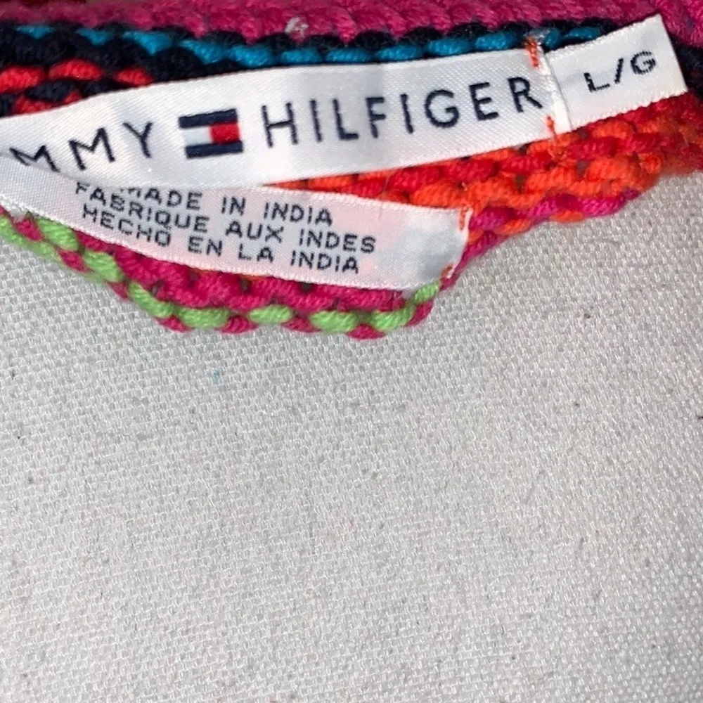 Tommy Hilfiger Knit Rainbow Cropped Sweater Tank - Image 4