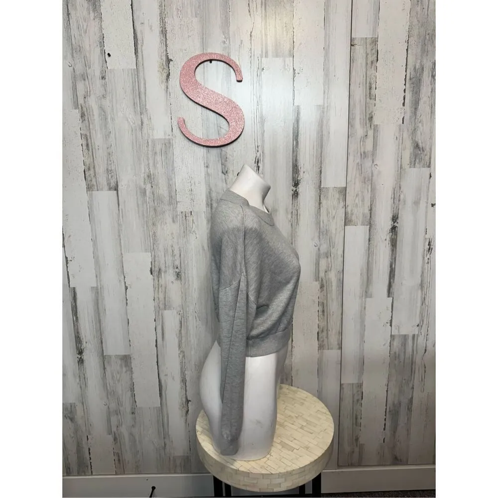 H&M gray sweater size small - Image 2