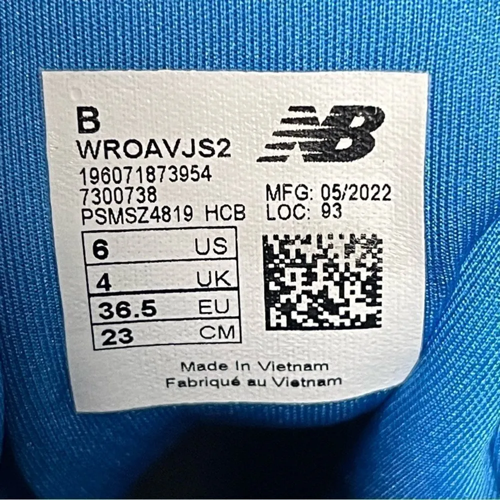 New Balance Fresh Foam Roav V2 Blue Women's Sneakers Size 6B - Image 4