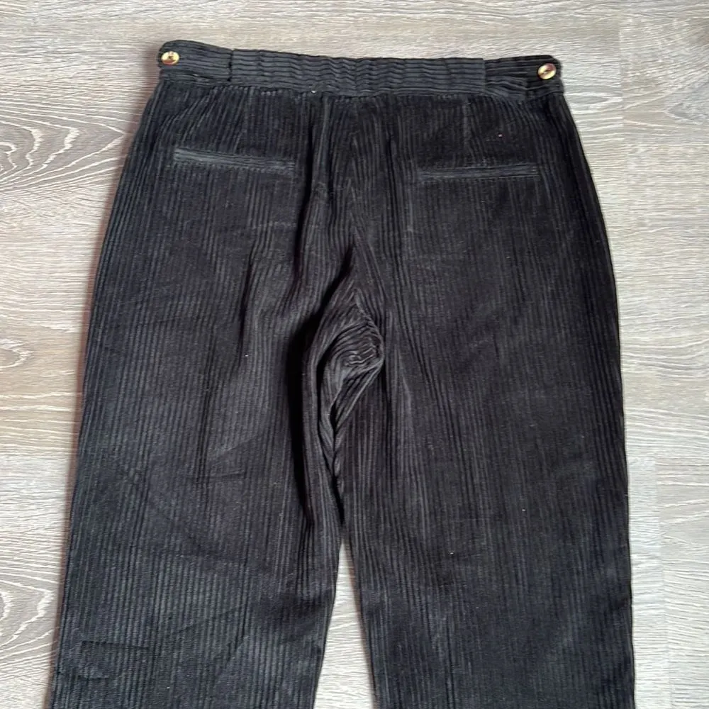 Frances Valentine Chloe Corduroy Pant Black Size 2 - Image 13